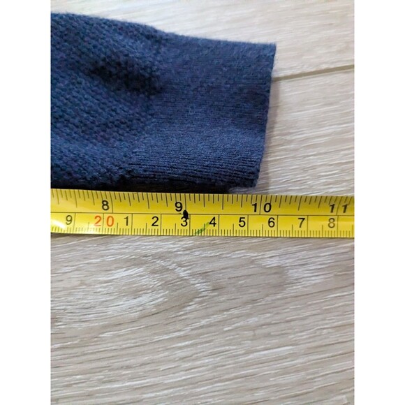 Mini Boden Navy Blue Knit Sweater Cotton Cashmere Blend Boys Size 2-3 - Picture 6 of 8